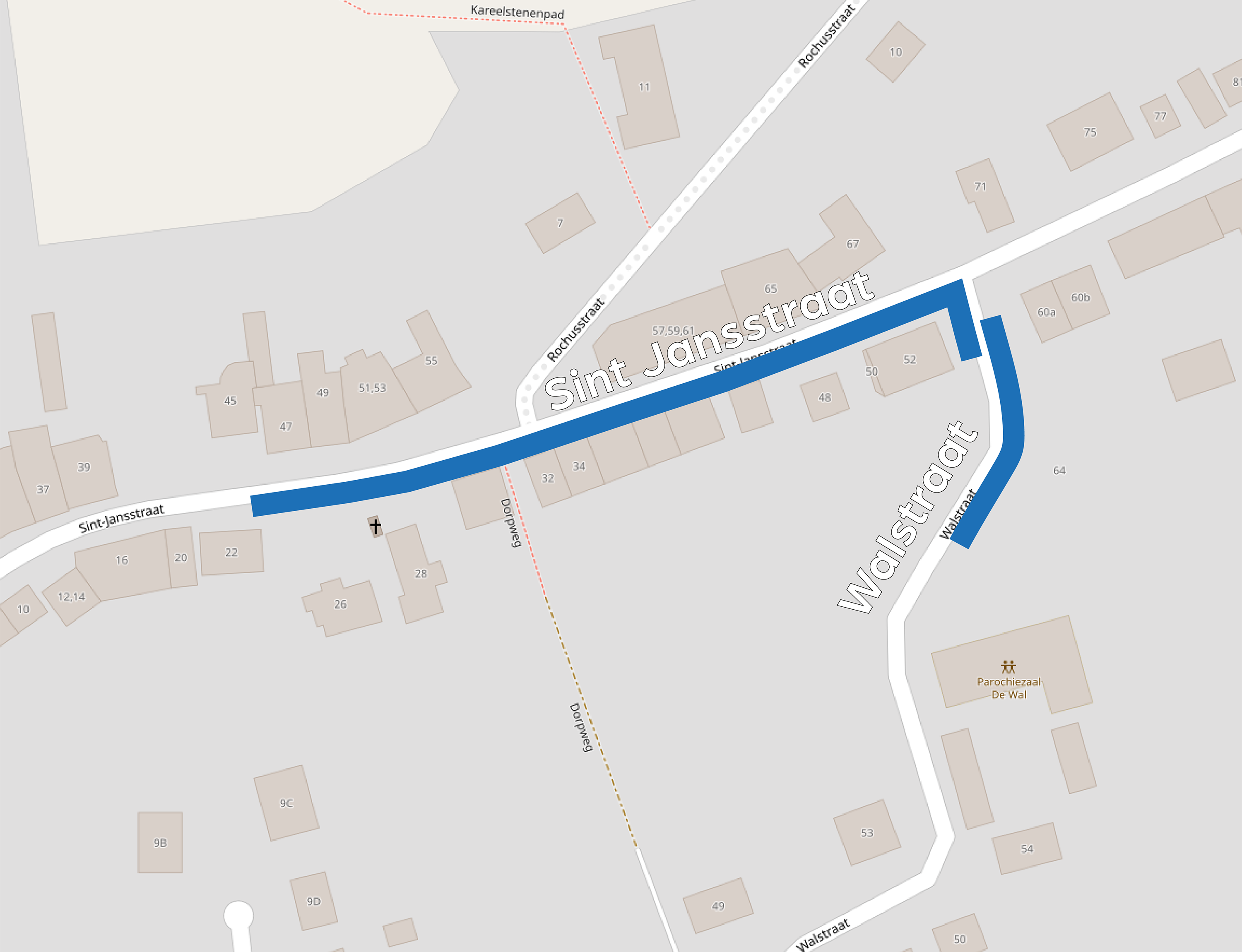 Netversterking Sint Jansstraat en Walstraat