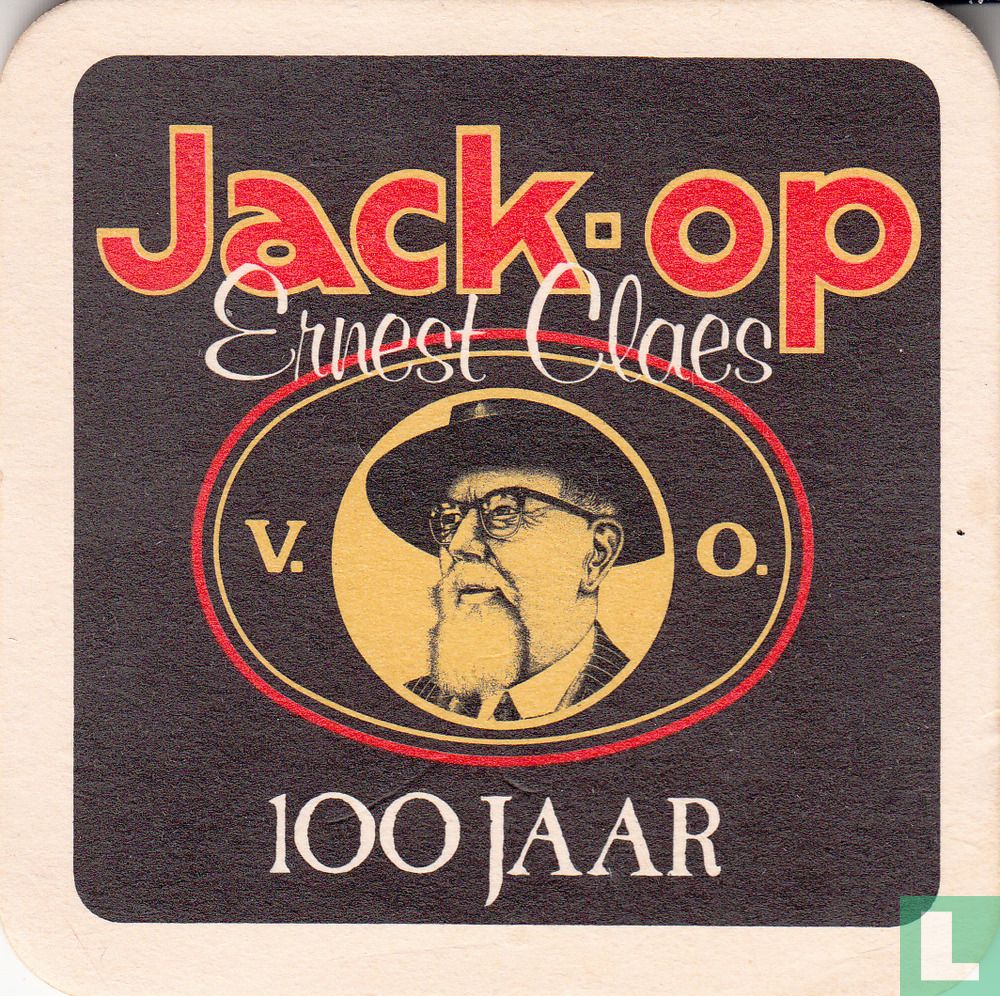 Bierkaartje met Ernest Claes van Jack-Op.