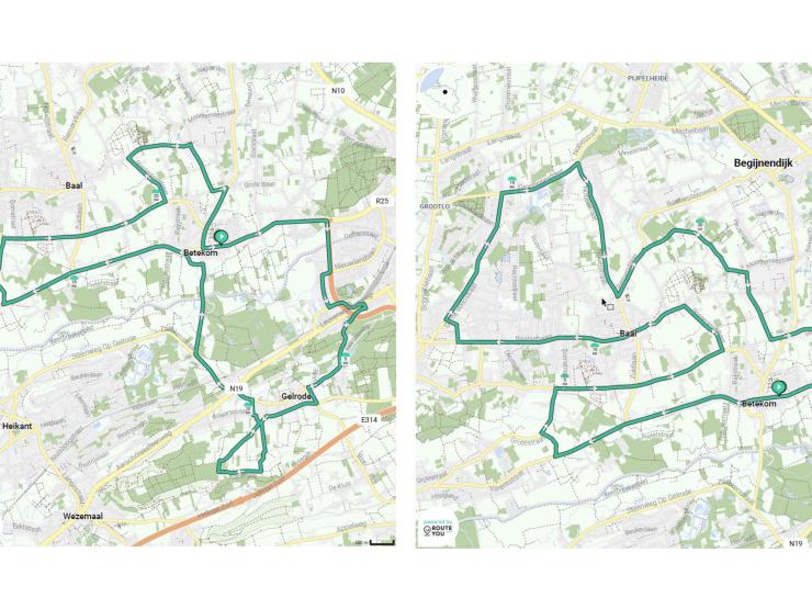Parcours Ronde van Vlaams-Brabant