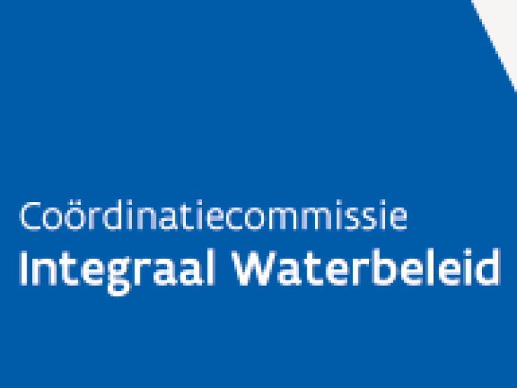 Logo coördinatiecommissie Integraal Waterbeleid.