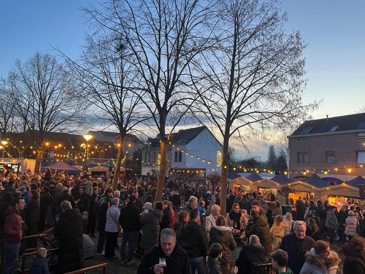 Sfeerbeeld kerstmarkt 2025